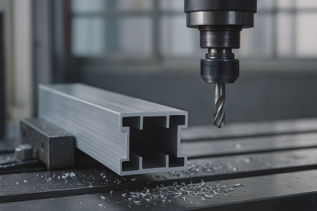 Corte y escuadrado de perfiles